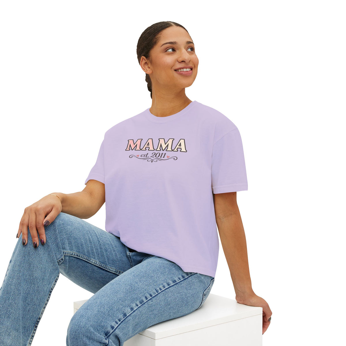 Mama est. 2011 Tee | Mama Shirt, Mom Life, Established Year Tee- customizable year