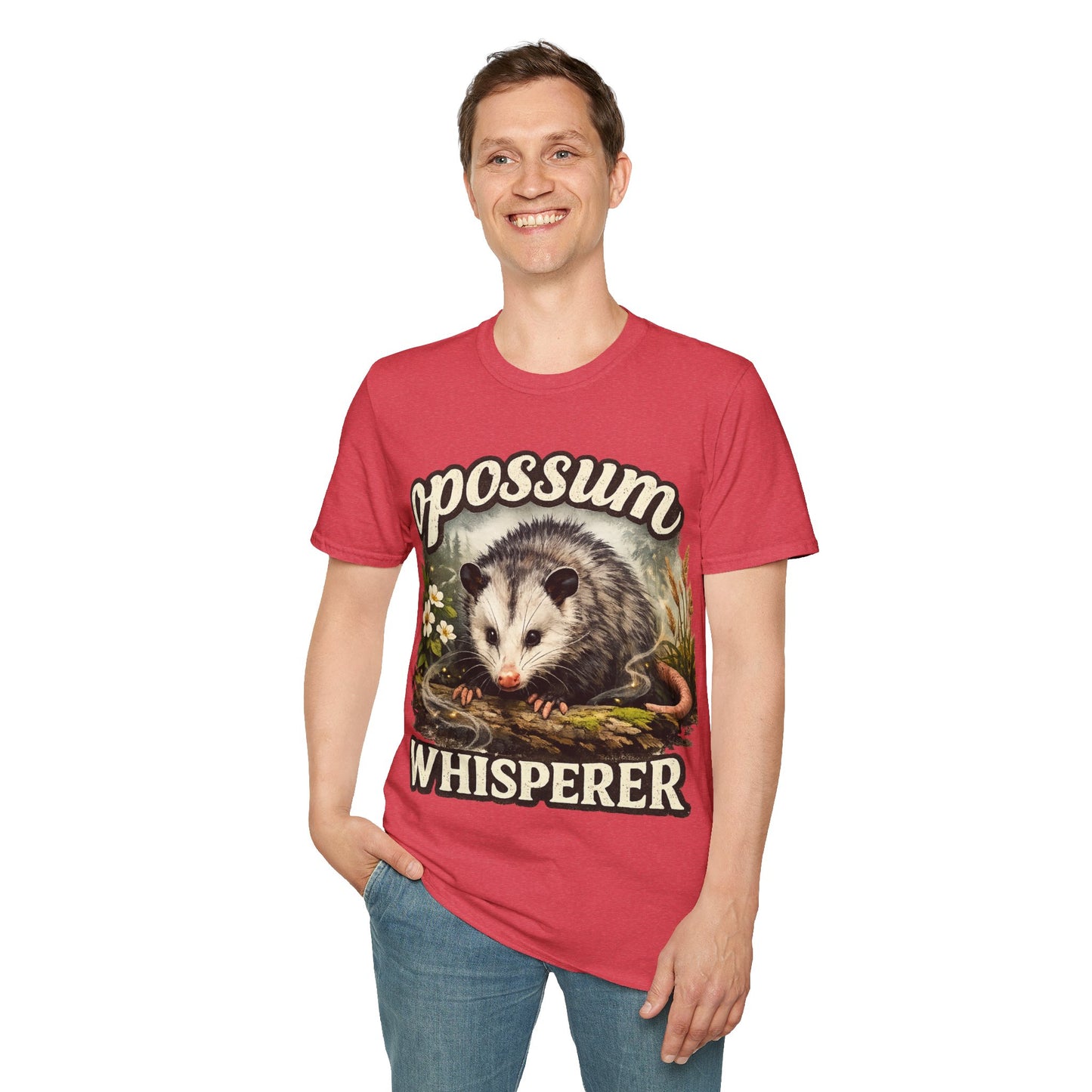 Opossum Whisperer T-Shirt | Vintage Wildlife Illustration