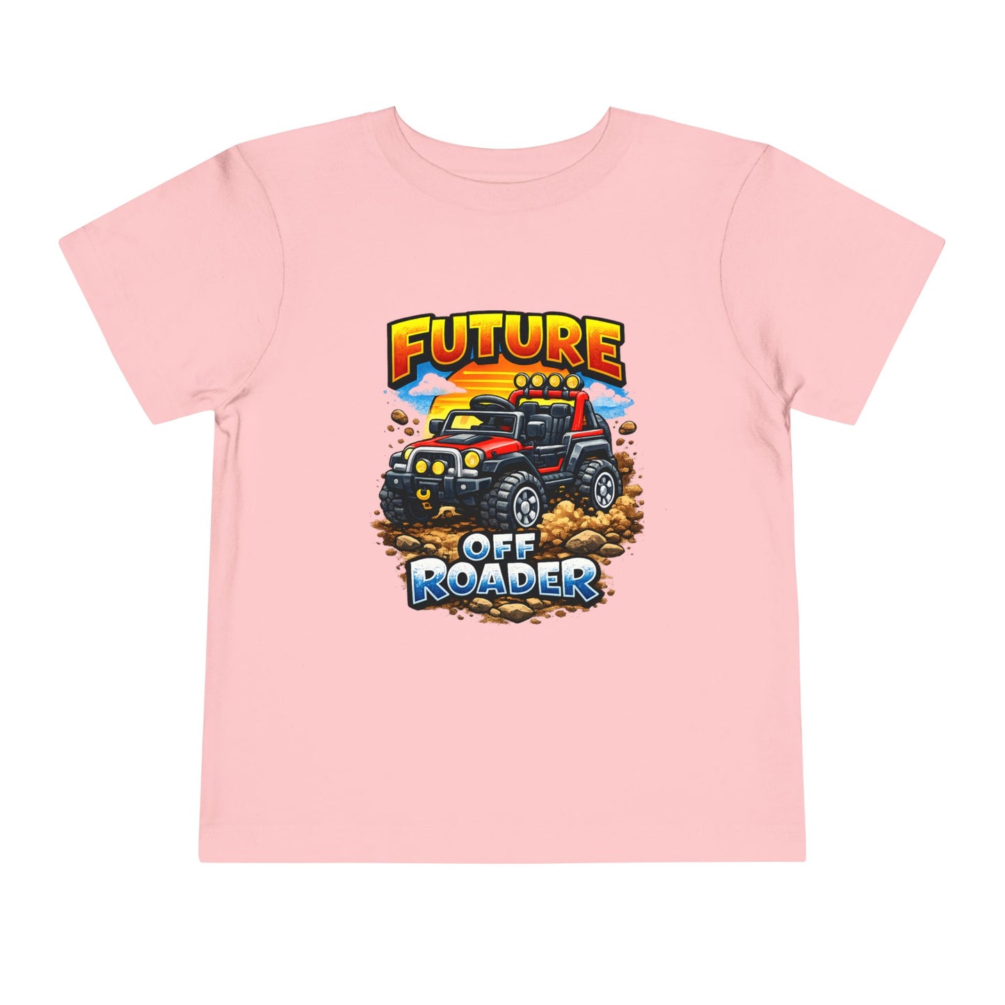 Future Off Roader Toddler Tee | Monster Truck Dirt Splash Graphic