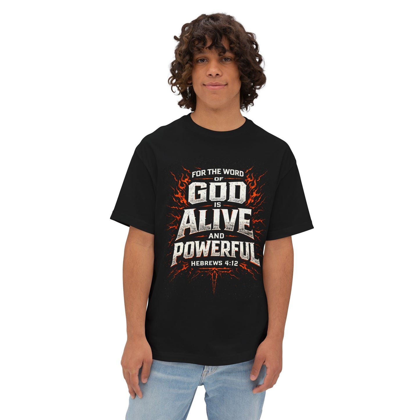 God Is Alive Powerful Tee | Religious Scripture Faith T-Shirt