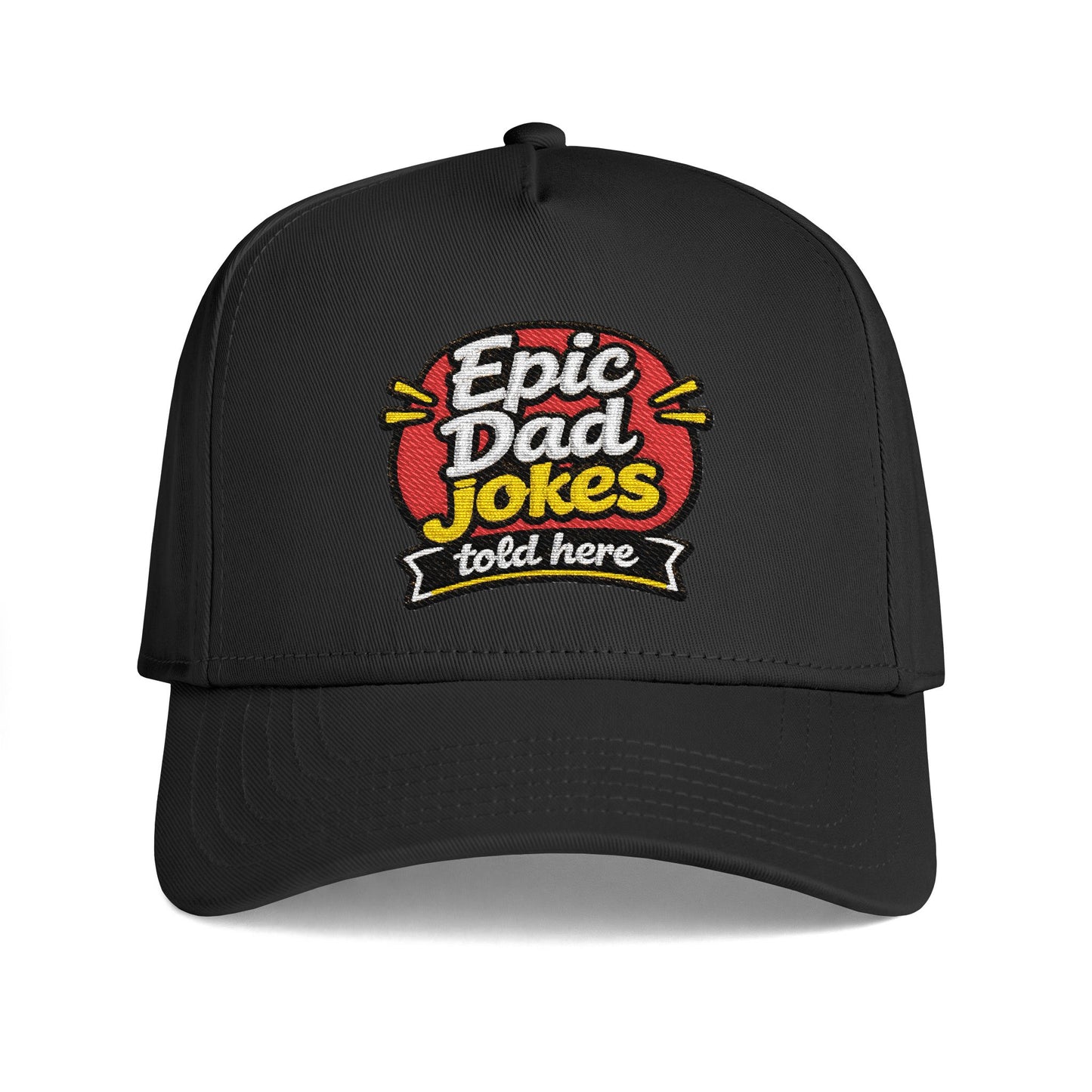 Epic Dad Jokes told here Cap | Embroidered Baseball Hat
