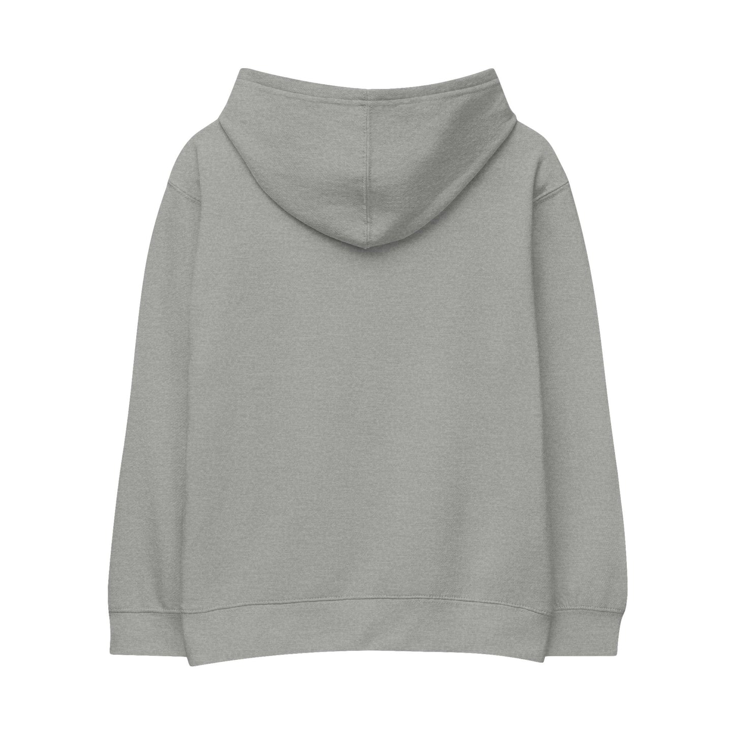 Kids Embroidered French Bulldog Fleece Hoodie