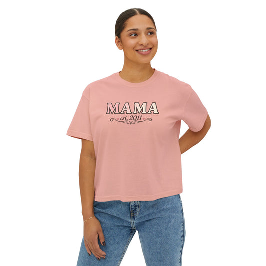 Mama est. 2011 Tee | Mama Shirt, Mom Life, Established Year Tee- customizable year