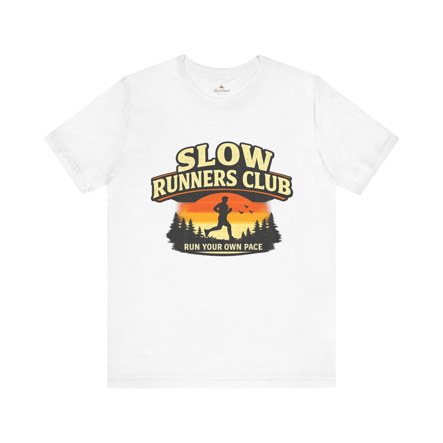 Slow Runners Club T-Shirt | Run Your Own Pace graphic tee
