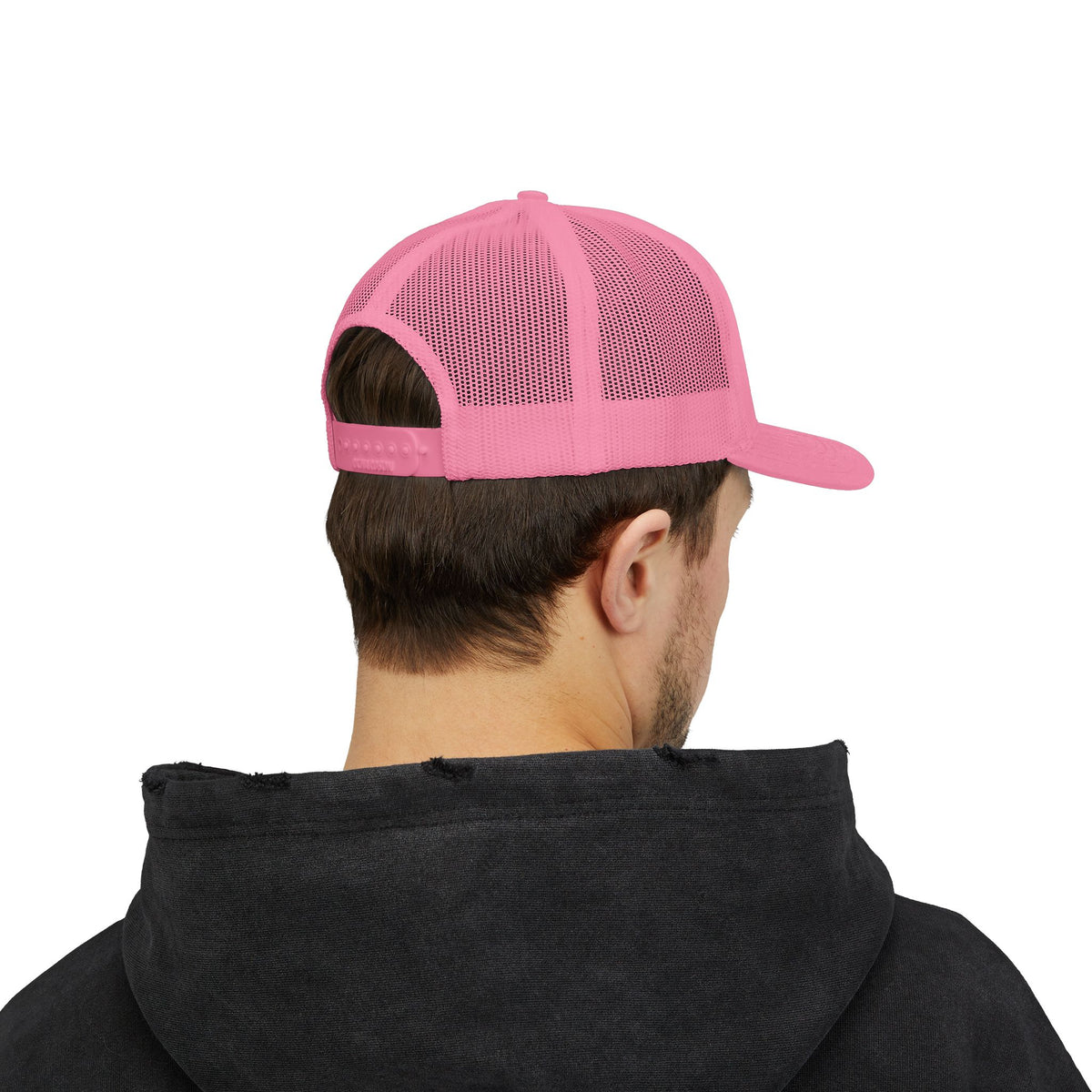 Pickleball Tabby Cat Embroidered Snapback Cap | Trucker Hat