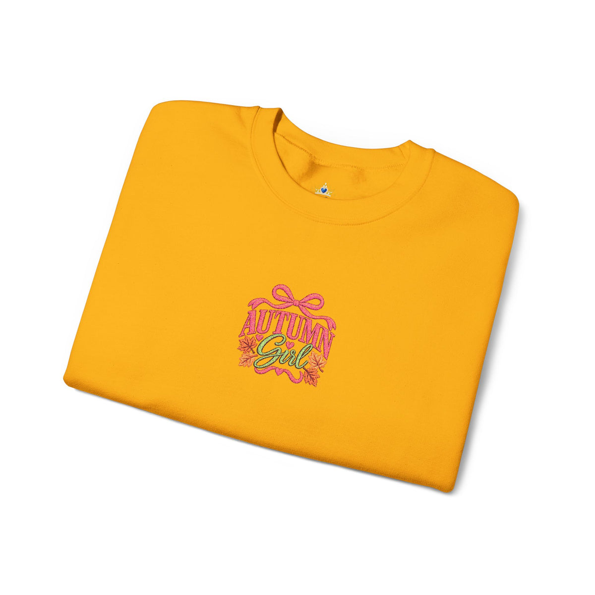 Autumn Girl 2026 Fall embroidered Unisex Heavy Blend™ Crewneck Sweatshirt