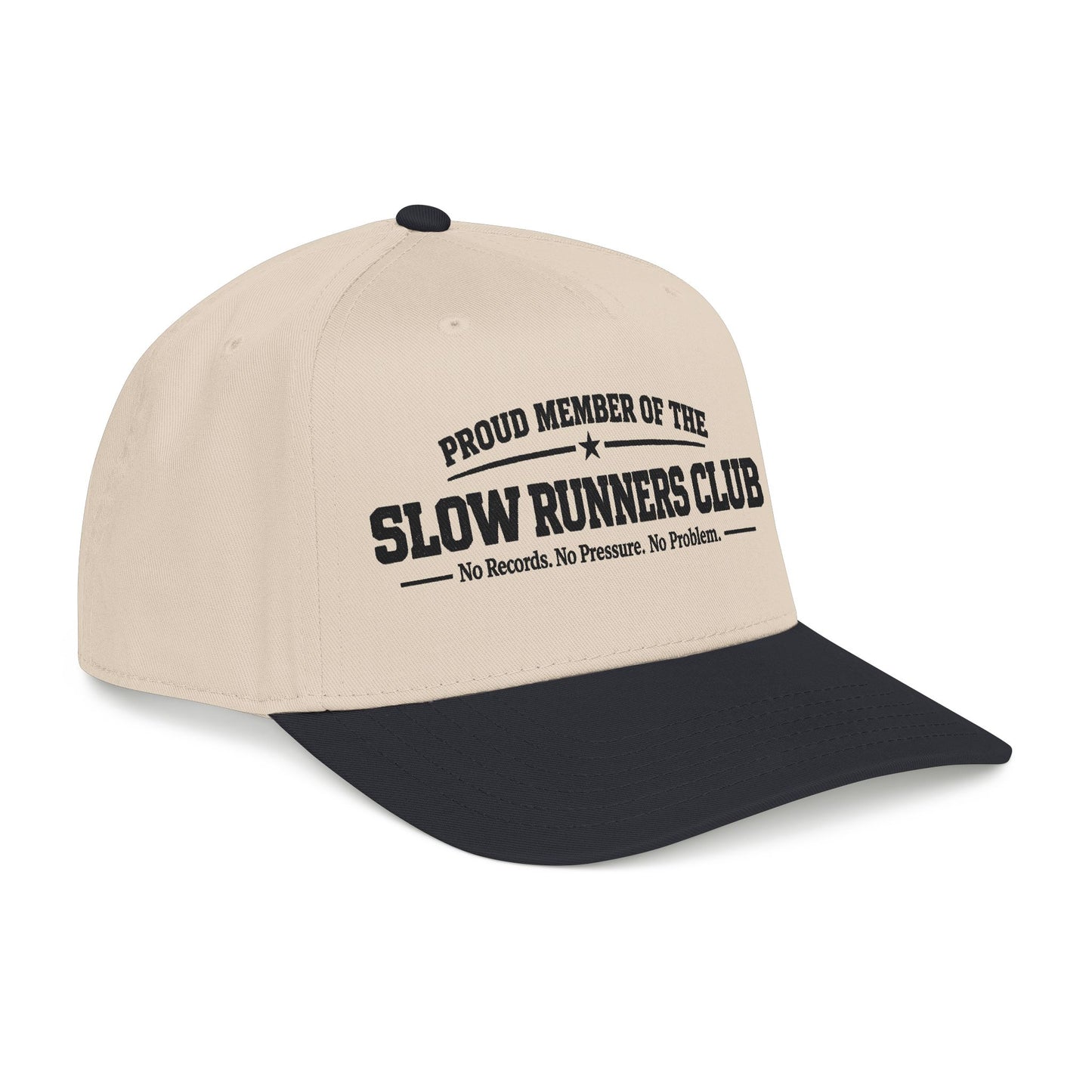 Mid Profile Baseball Cap Slow Runners Club humor