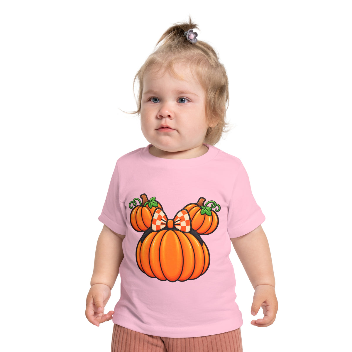 Fall Pumpkin Baby Short Sleeve Autumn T-Shirt