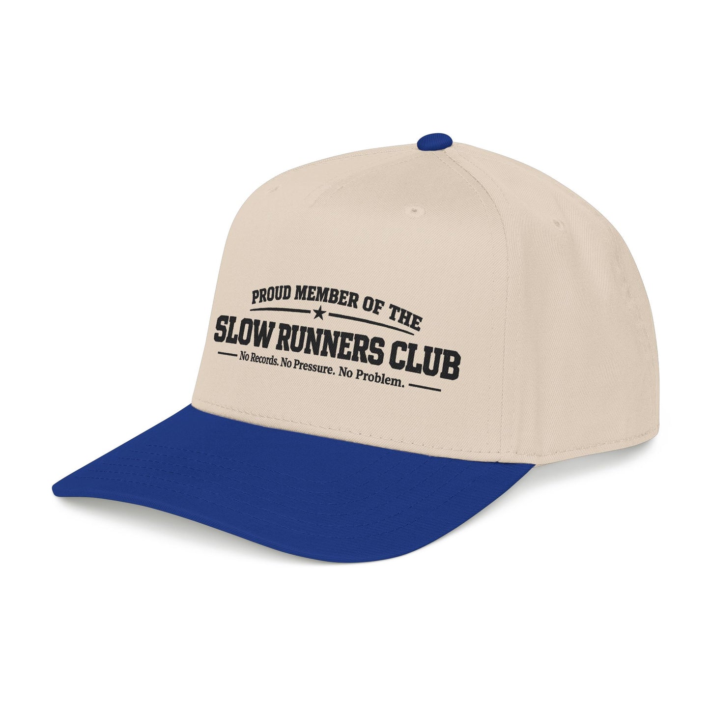 Mid Profile Baseball Cap Slow Runners Club humor