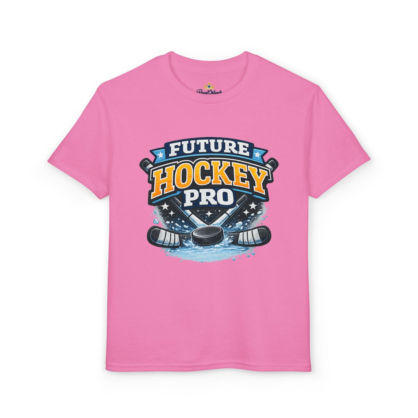 Future Hockey Pro Youth T-Shirt | Hockey Graphic, Puck & Sticks
