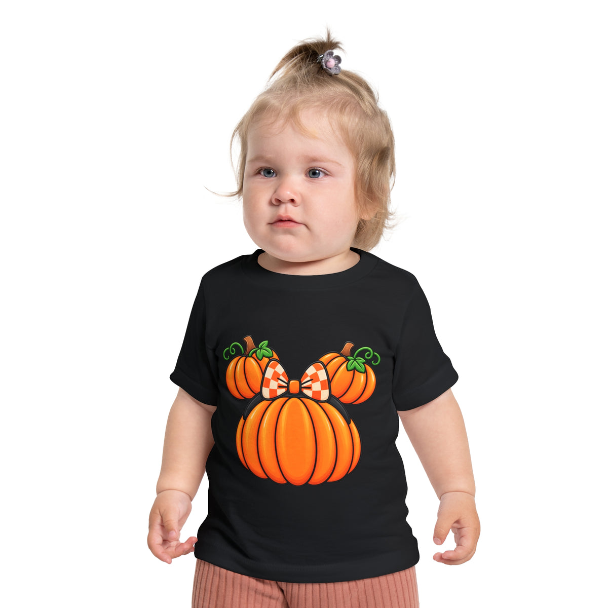 Fall Pumpkin Baby Short Sleeve Autumn T-Shirt