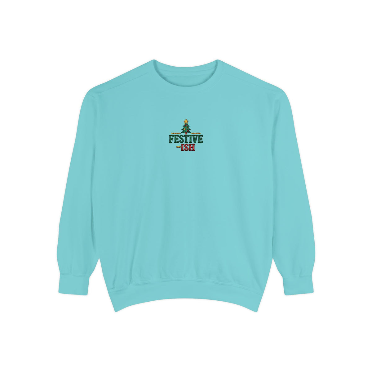 Holiday Sweatshirt — Festiv-ish Christmas Tree Crewneck