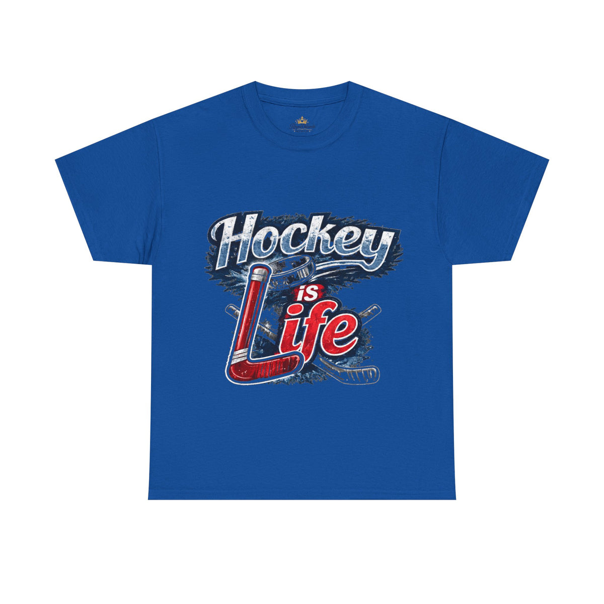 Hockey Is Life T-Shirt | Hockey Stick Graphic Tee, Sports Fan Shirt
