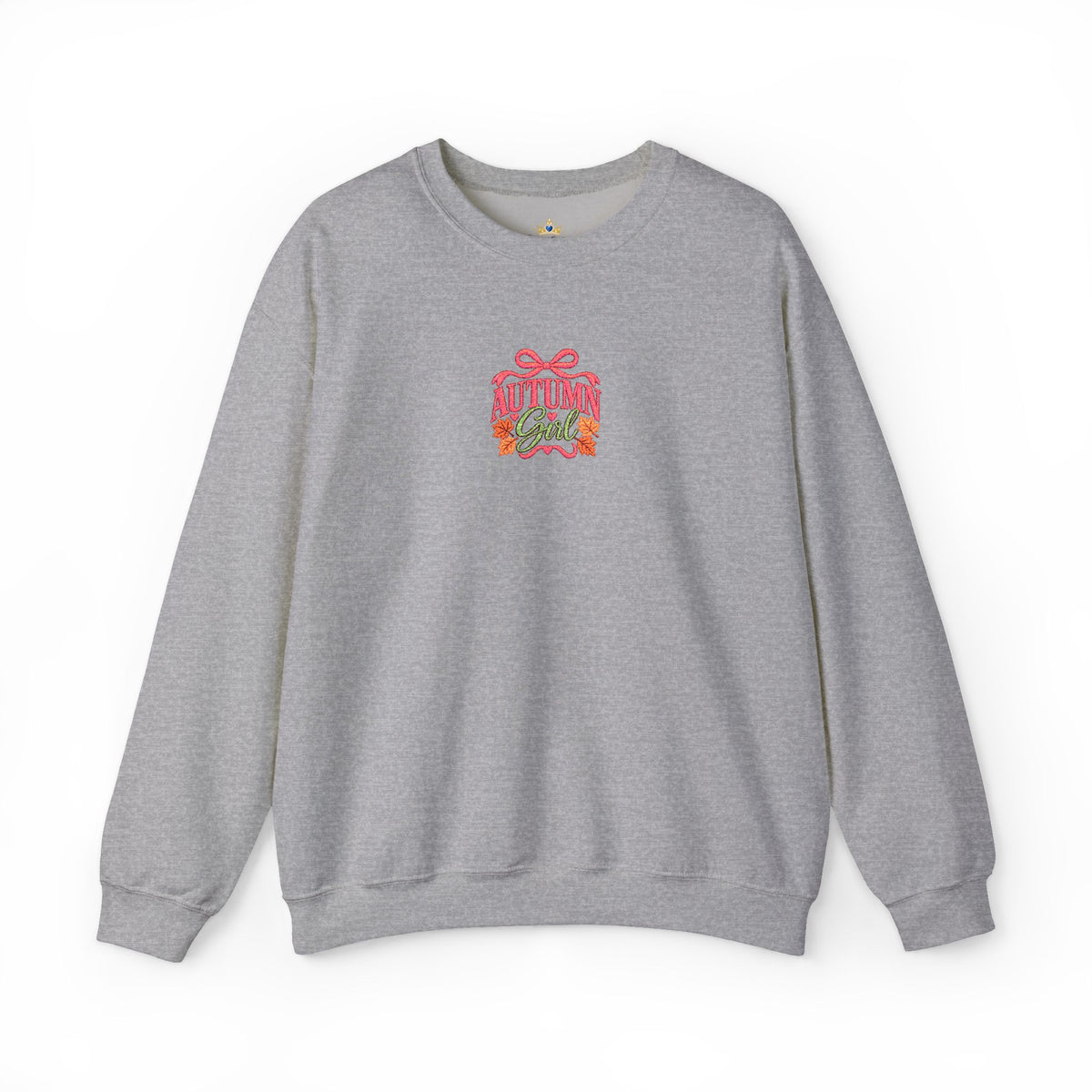 Autumn Girl 2026 Fall embroidered Unisex Heavy Blend™ Crewneck Sweatshirt