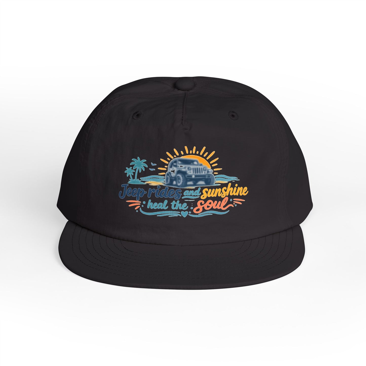 Outdoor Rides and Sunshine surf cap | Beach 4x4 Graphic Hat