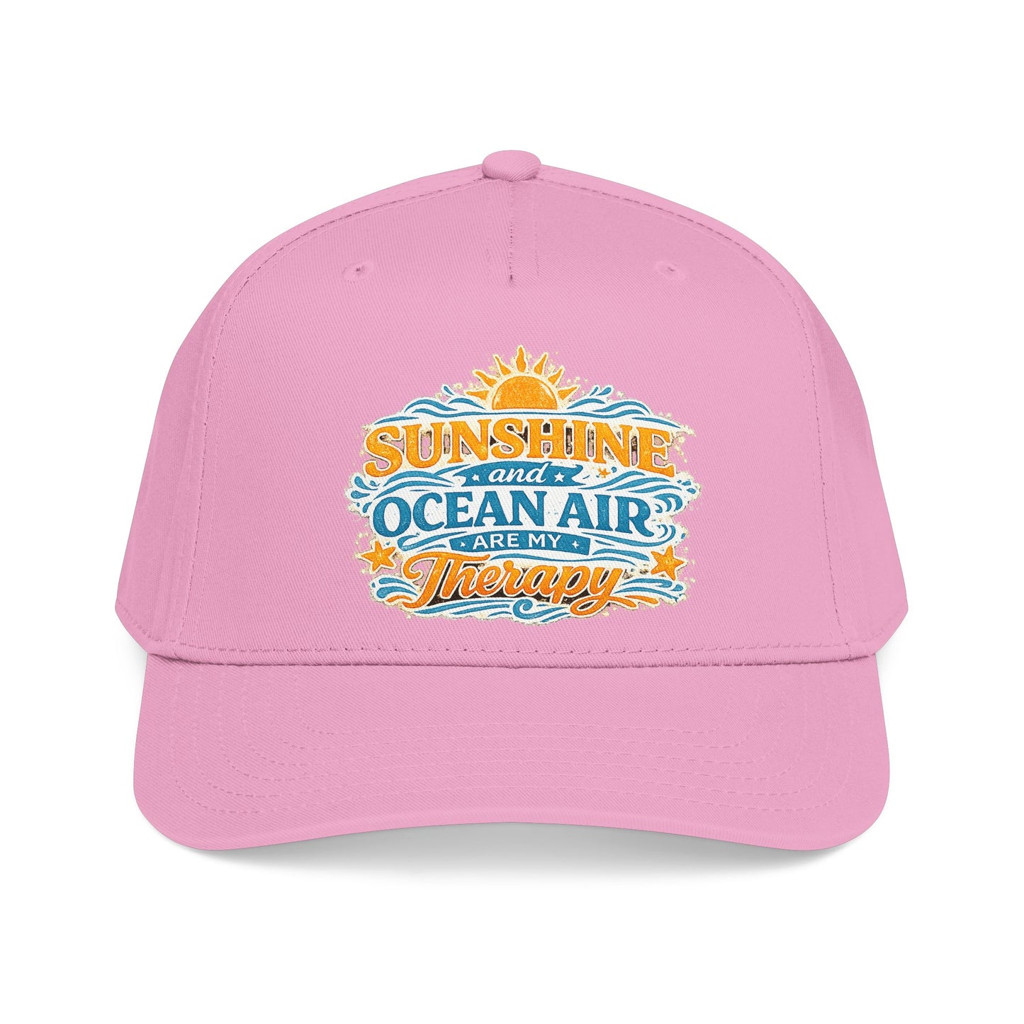 Mid Profile Baseball Cap Sunshine and Ocean air are my therapy