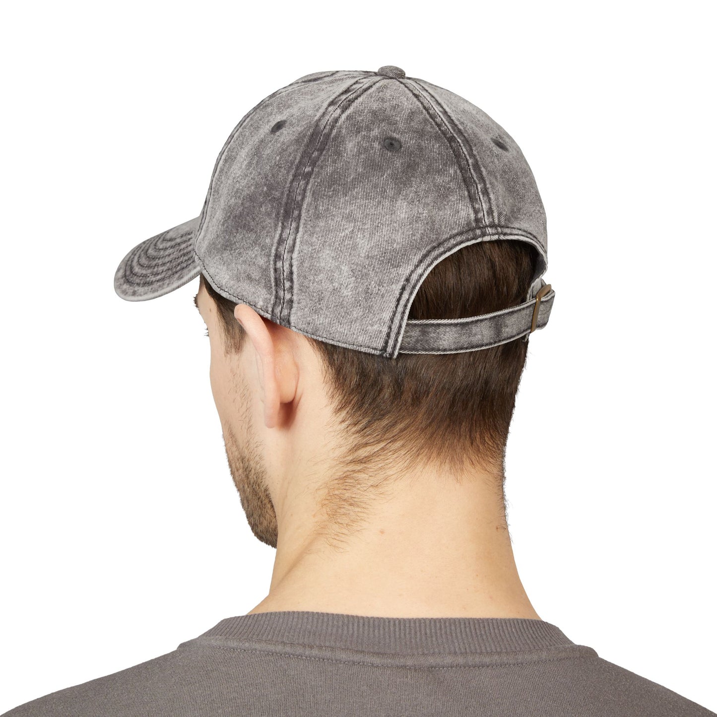 Embroidered Dachshund Dog Head Cap | Vintage Washed Baseball Hat