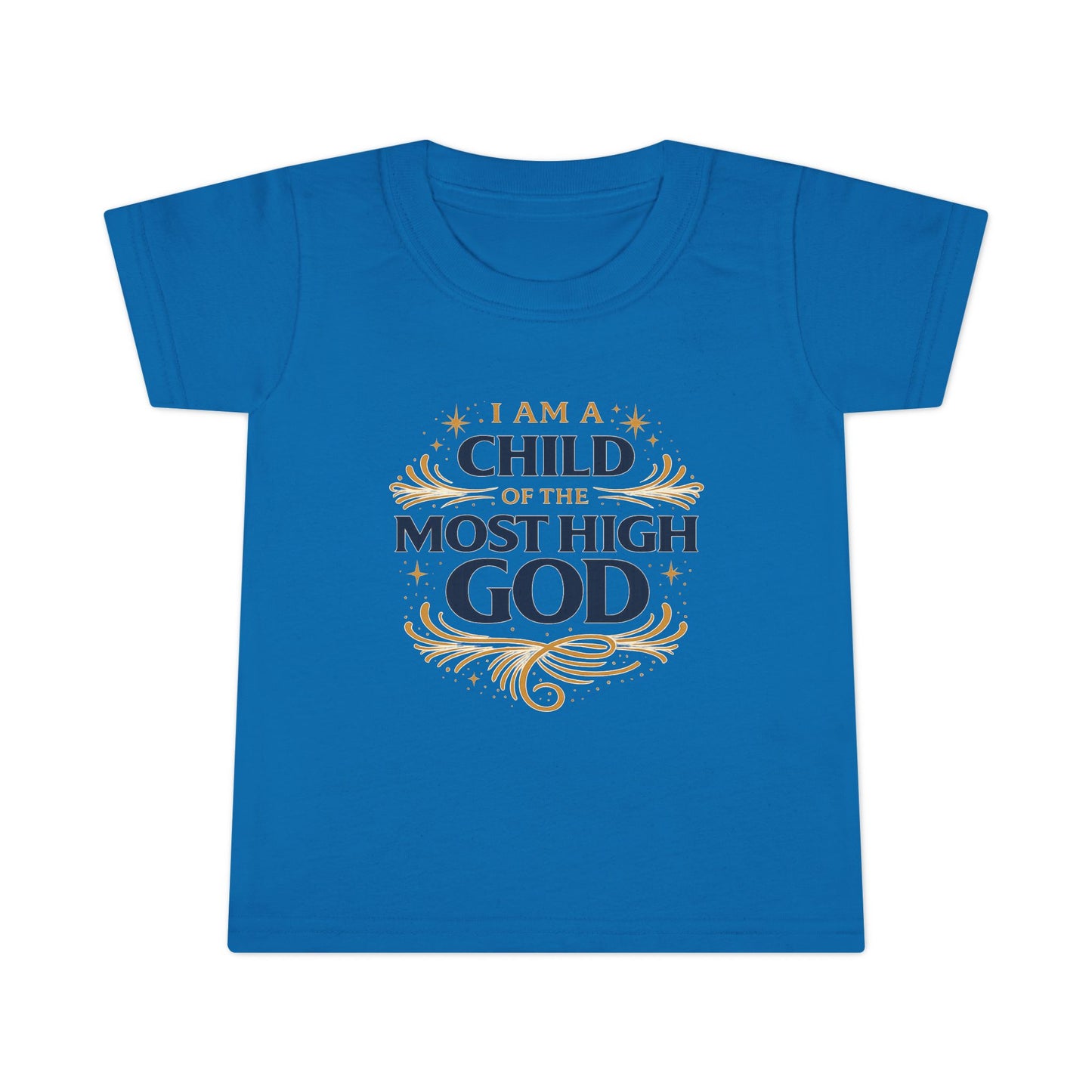 Child of the Most High God Toddler T-shirt | Christian Faith Scripture Tee