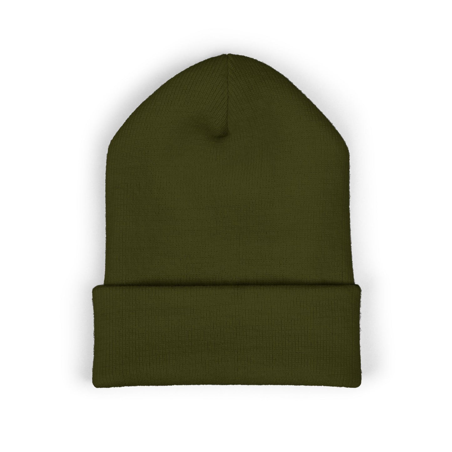 Old English Sheepdog Embroidered Beanie | Cuffed Knit Hat
