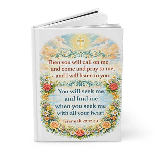 Jeremiah 29:12 Scripture Journal Hardcover