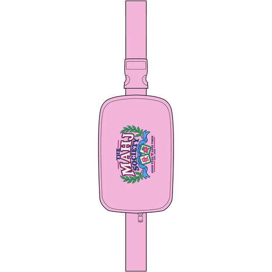 The Mahj Society Embroidered Explorer Sling Bag — Mahjong bag