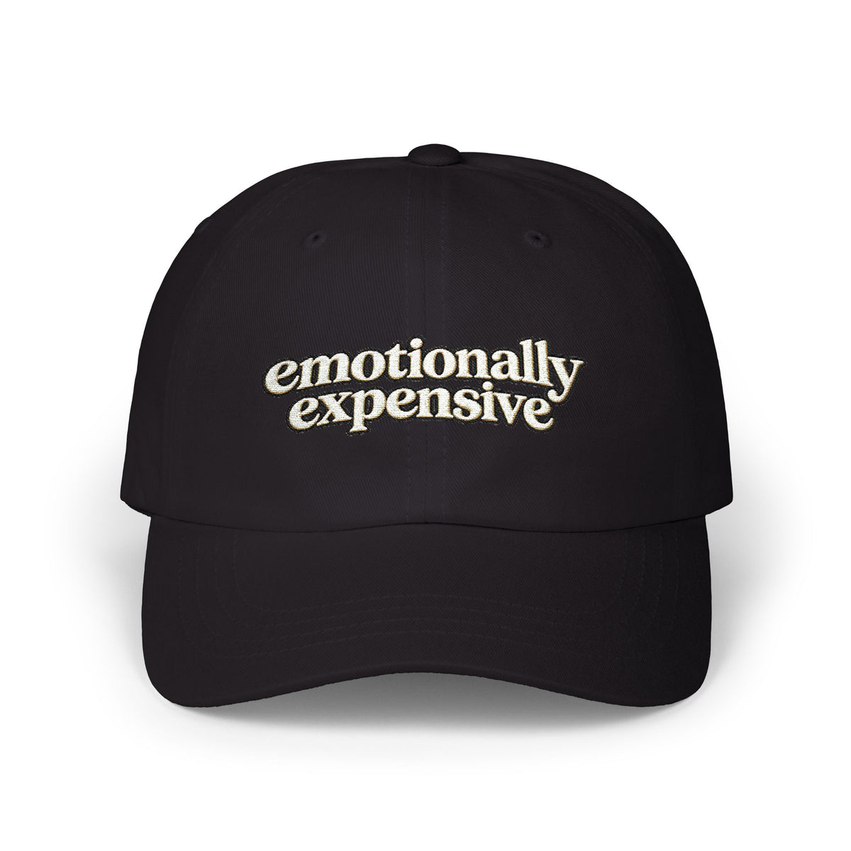 Emotionally Expensive baseball cap | embroidered script hat