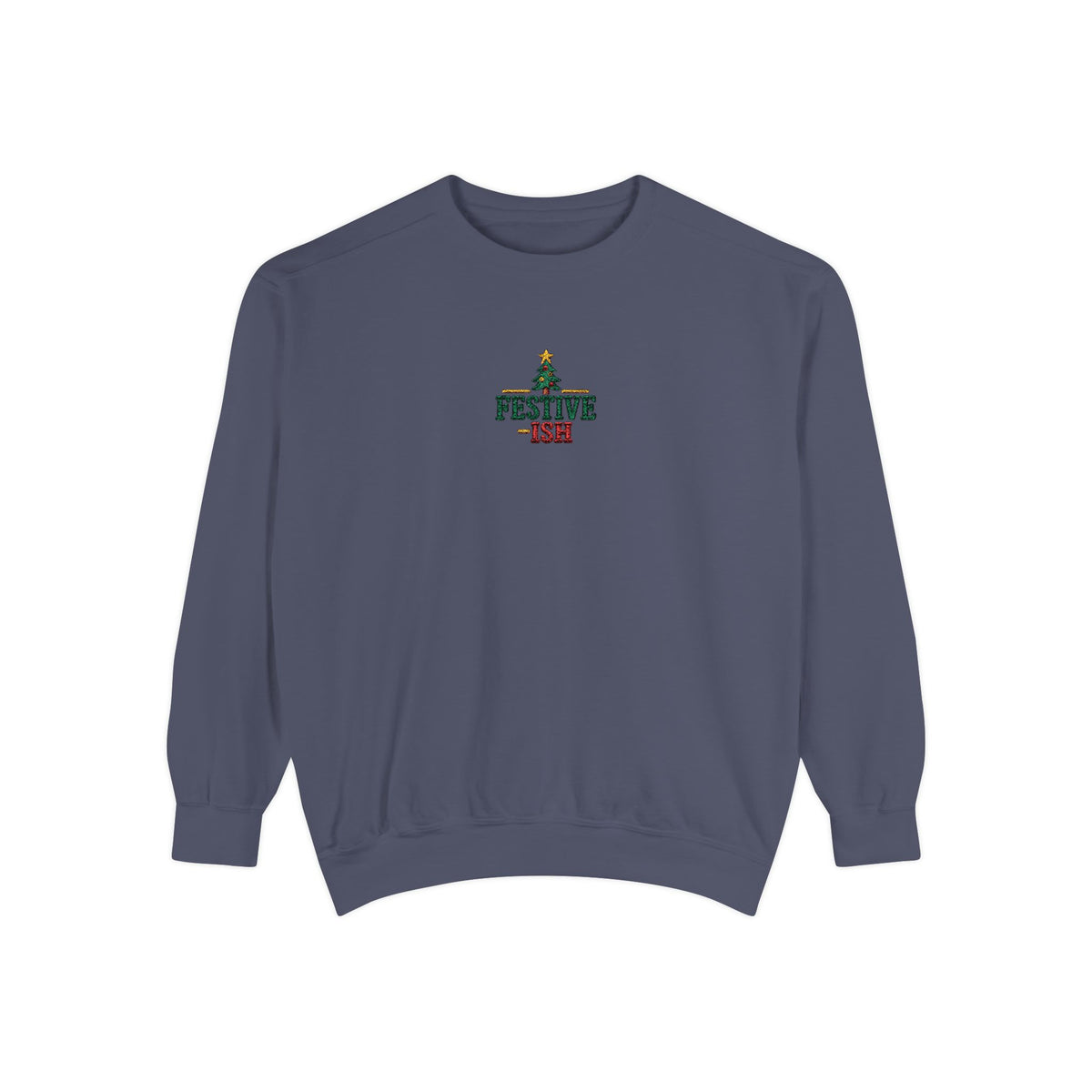 Holiday Sweatshirt — Festiv-ish Christmas Tree Crewneck