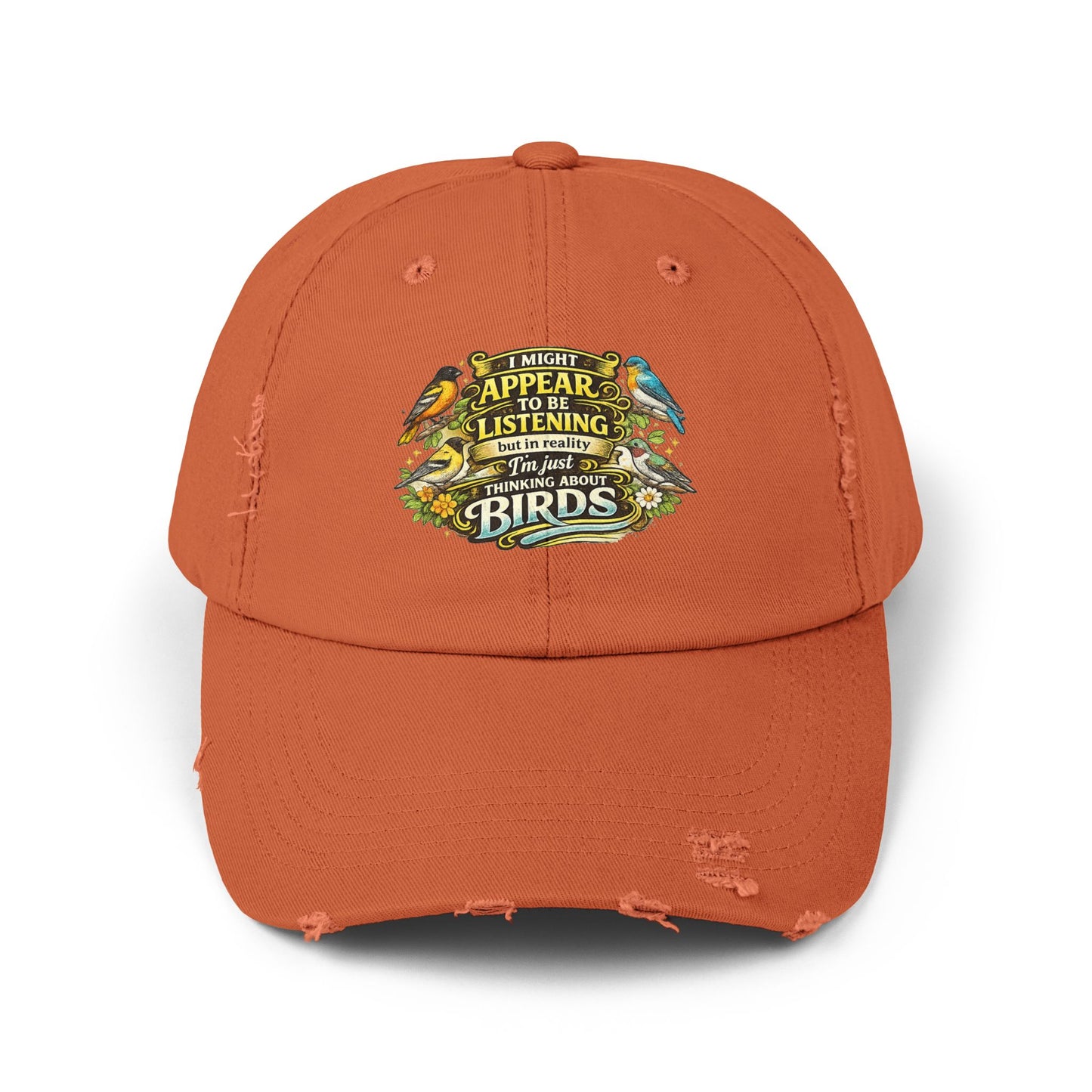 I'm just thinking about birds ball cap