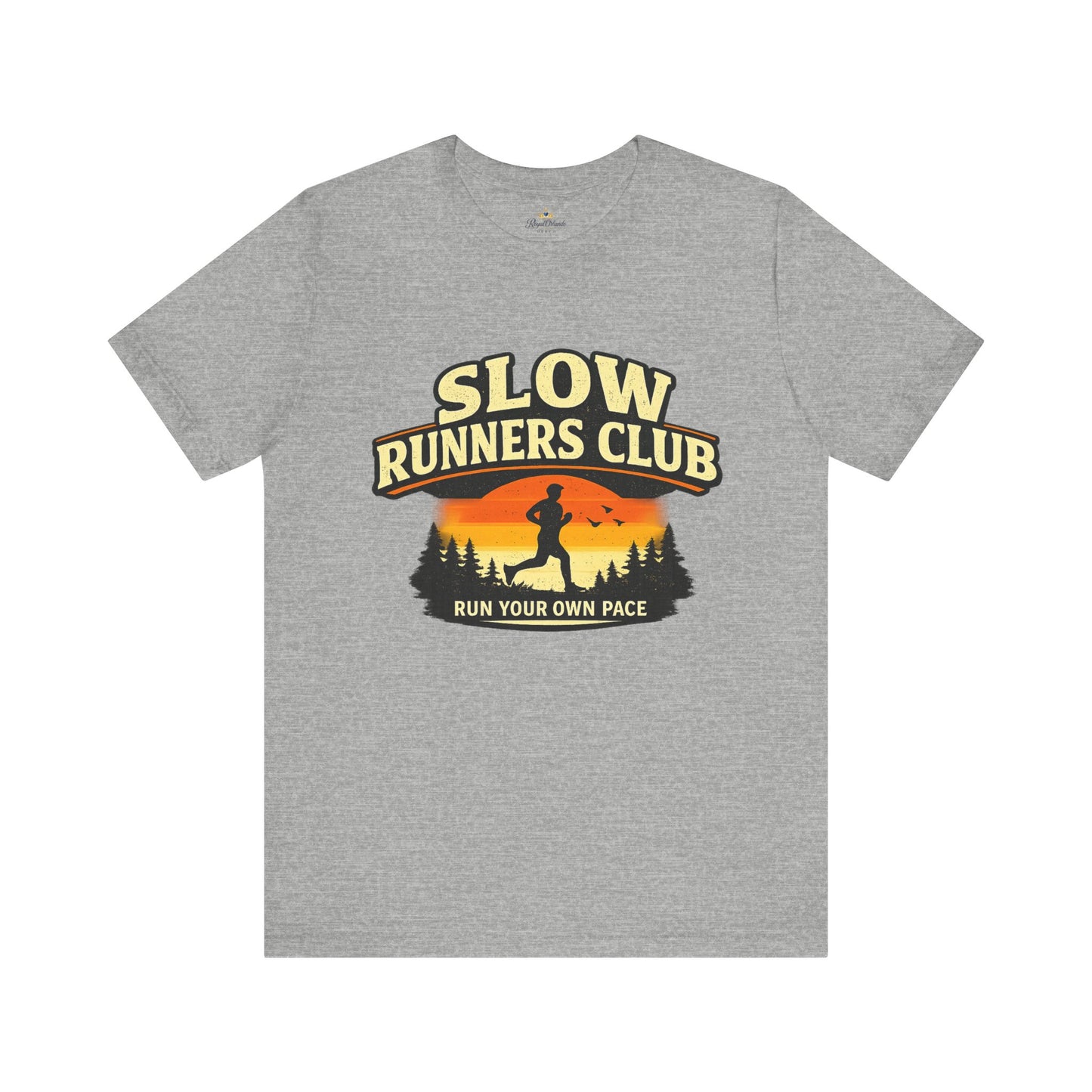 Slow Runners Club T-Shirt | Run Your Own Pace graphic tee