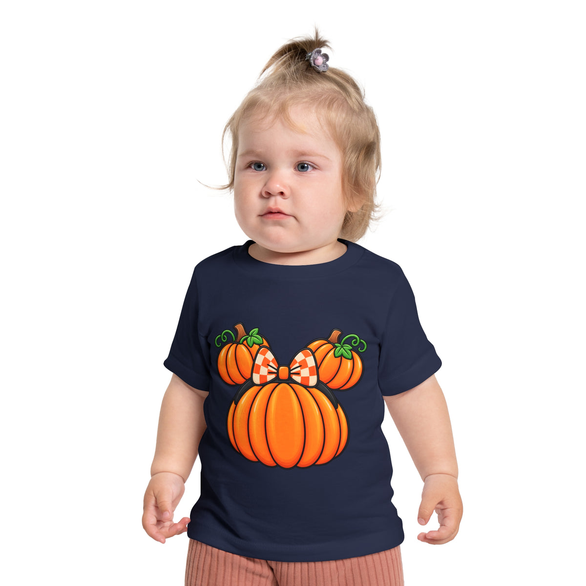 Fall Pumpkin Baby Short Sleeve Autumn T-Shirt