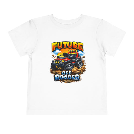 Future Off Roader Toddler Tee | Monster Truck Dirt Splash Graphic