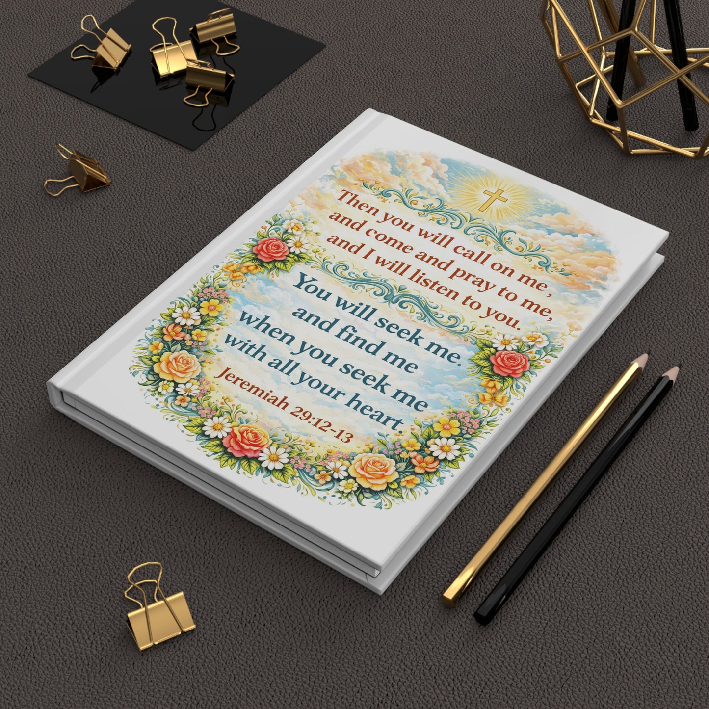 Jeremiah 29:12 Scripture Journal Hardcover