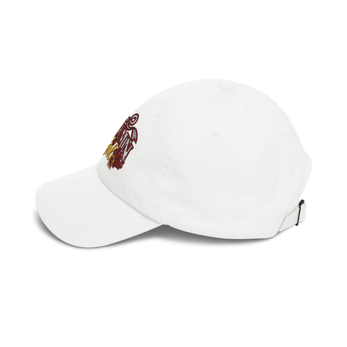 Autumn Girl embroidered design Classic Cap | fall leaves, ribbon