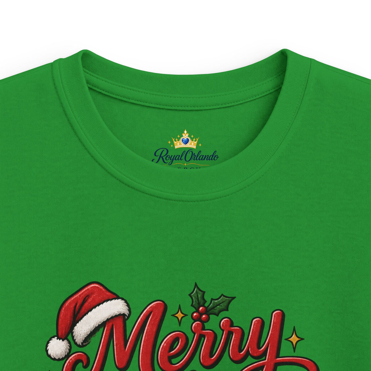 Kids T-Shirt — "Merry & Slightly Matching" Christmas Holiday Tee friends or family matching pajama shirt