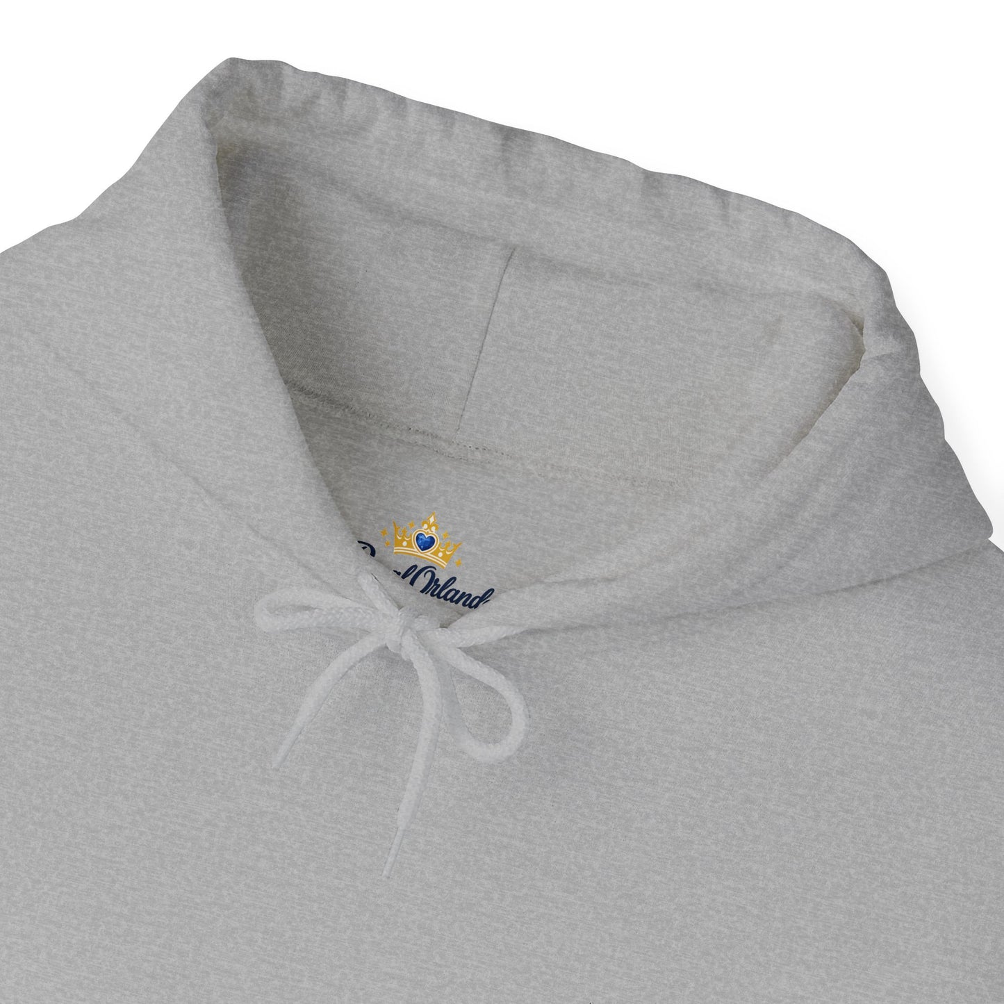 German Shepherd embroidered design on hooded sweatshirt