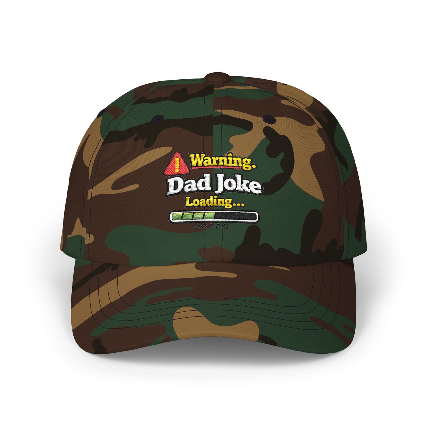 Warning Dad Joke Loading cap | Classic Baseball Hat