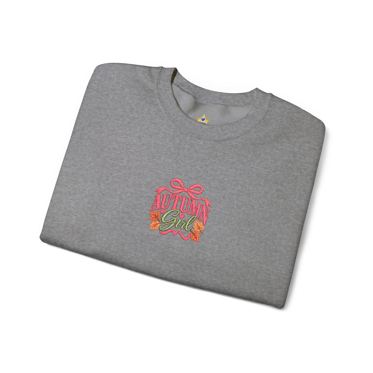 Autumn Girl 2026 Fall embroidered Unisex Heavy Blend™ Crewneck Sweatshirt