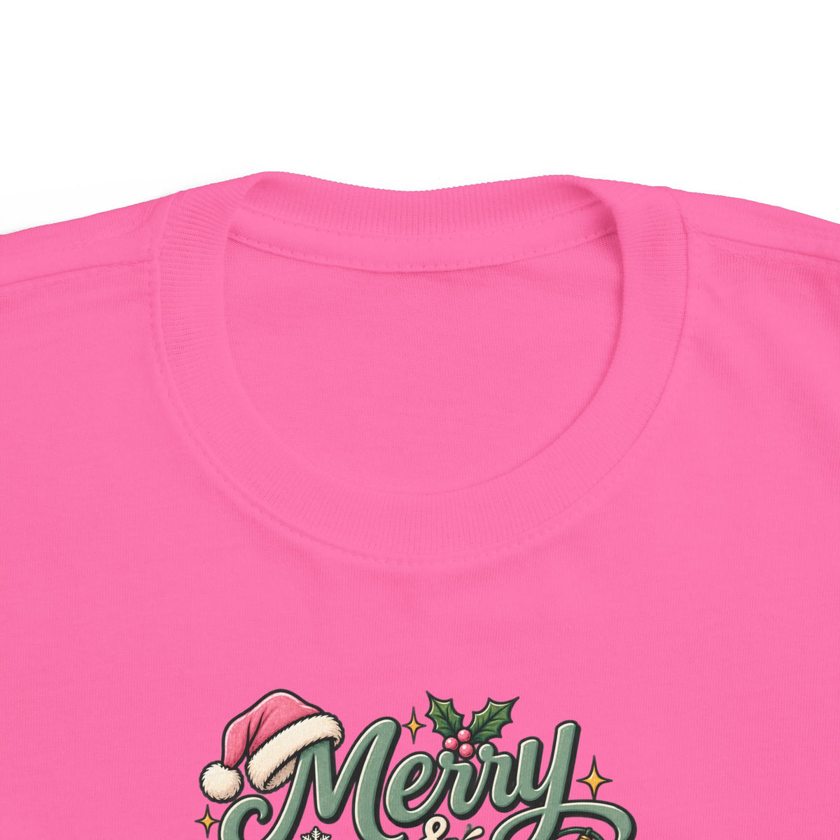 Kids Christmas Tee — “Merry Matching” Festive Holiday Shirt for Toddlers