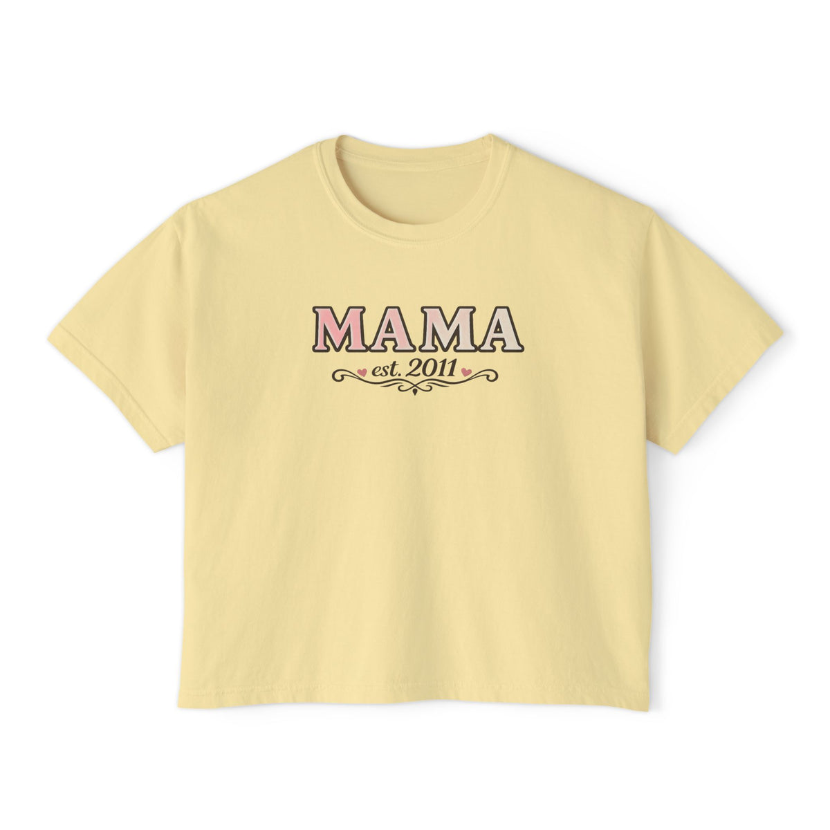 Mama est. 2011 Tee | Mama Shirt, Mom Life, Established Year Tee- customizable year