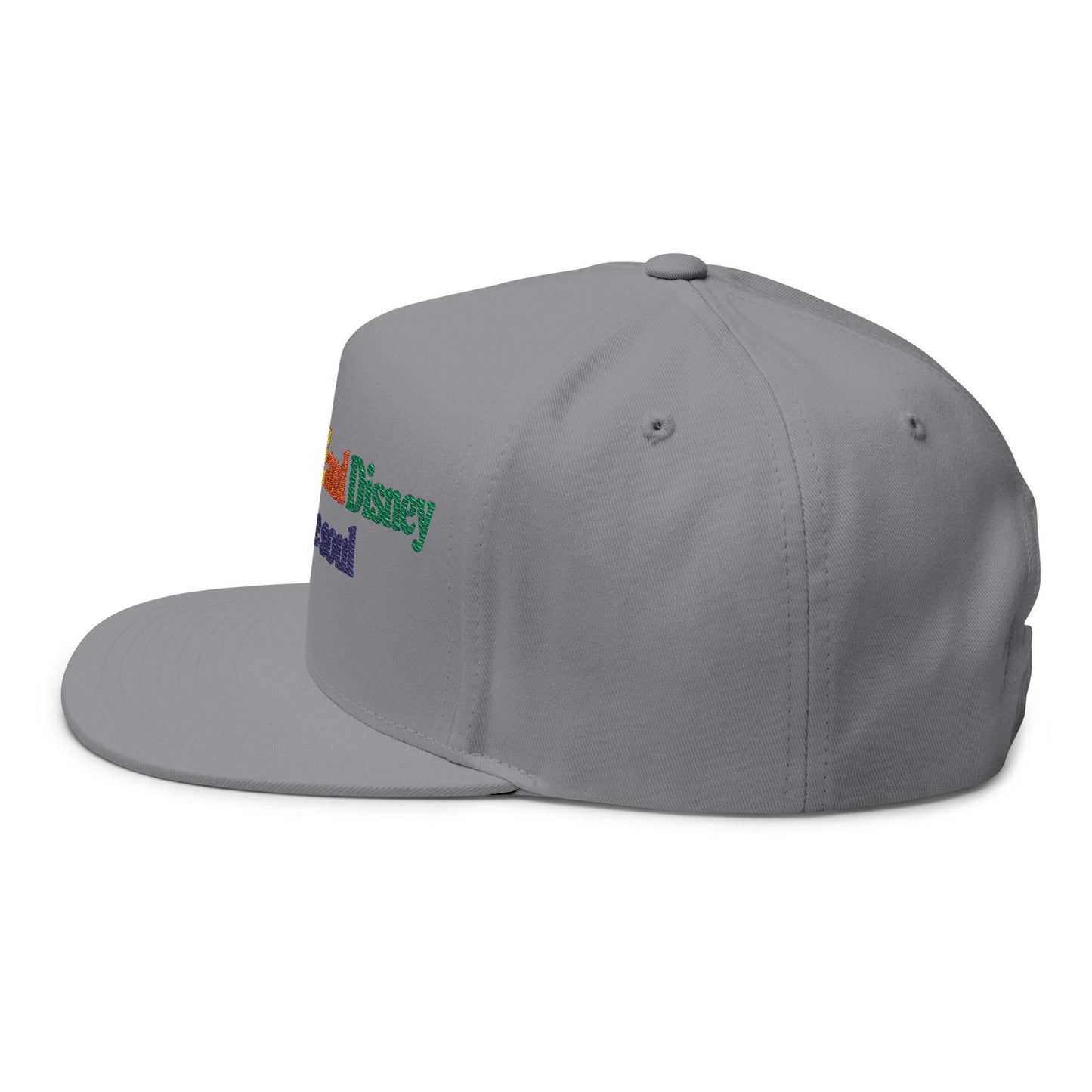 Sunshine and Disney heals the soul Flat Bill Cap | Embroidered Patch