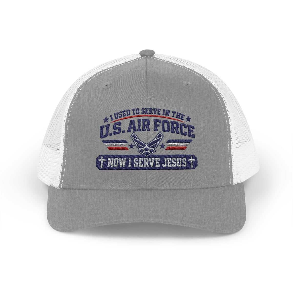 US AIR Force- Jesus embroidered ball cap