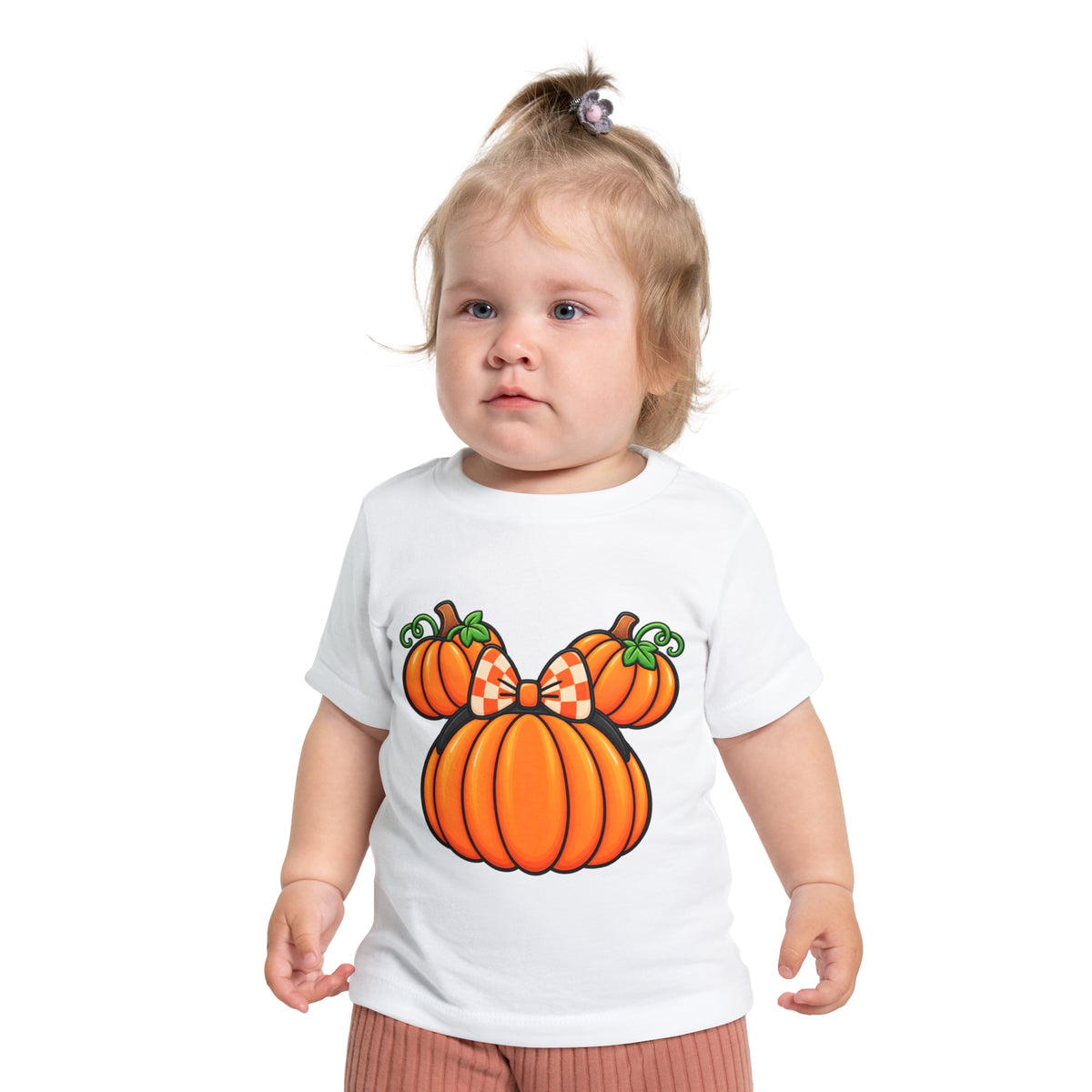 Fall Pumpkin Baby Short Sleeve Autumn T-Shirt