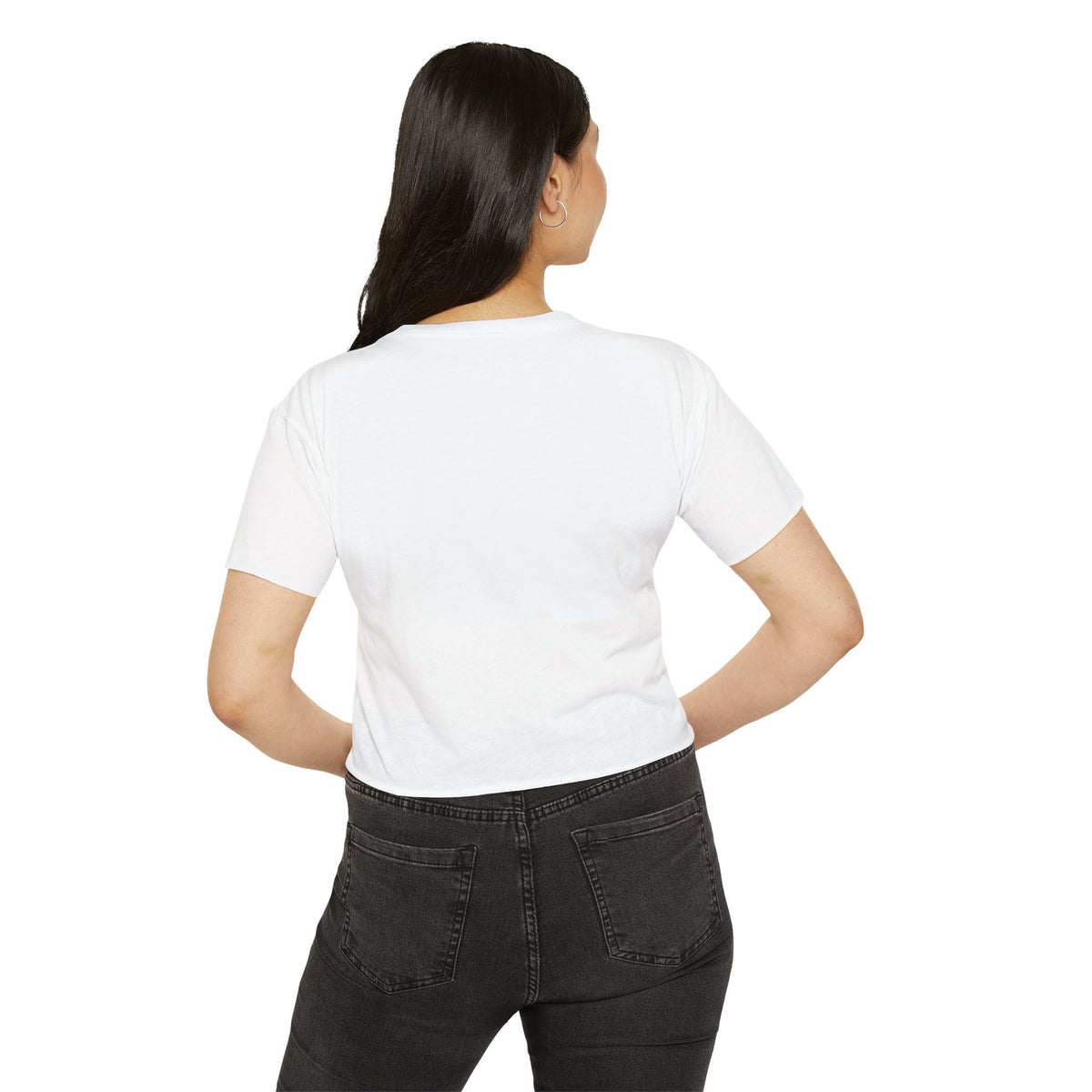 My Mad Skills Pay The Bills crop top | Hairstylist Scissors Comb Barber Hair Artist Design
