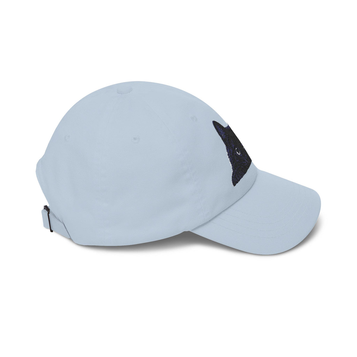 Black Cat embroidered Classic Dad Cap