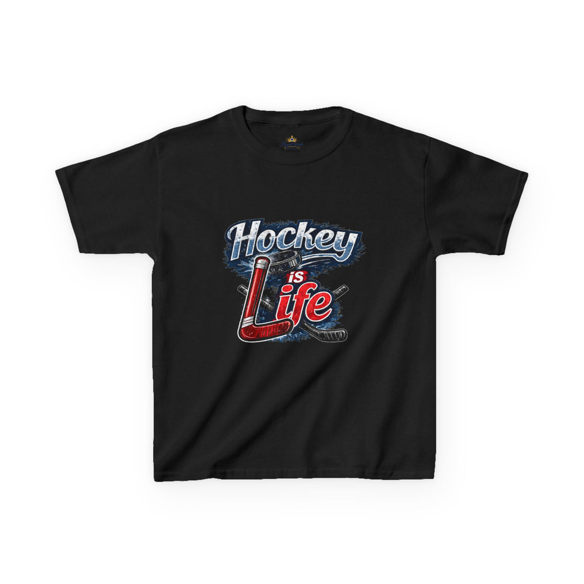 Hockey Is Life kids t-shirt | Hockey Graphic Tee, Youth Sports Shirt