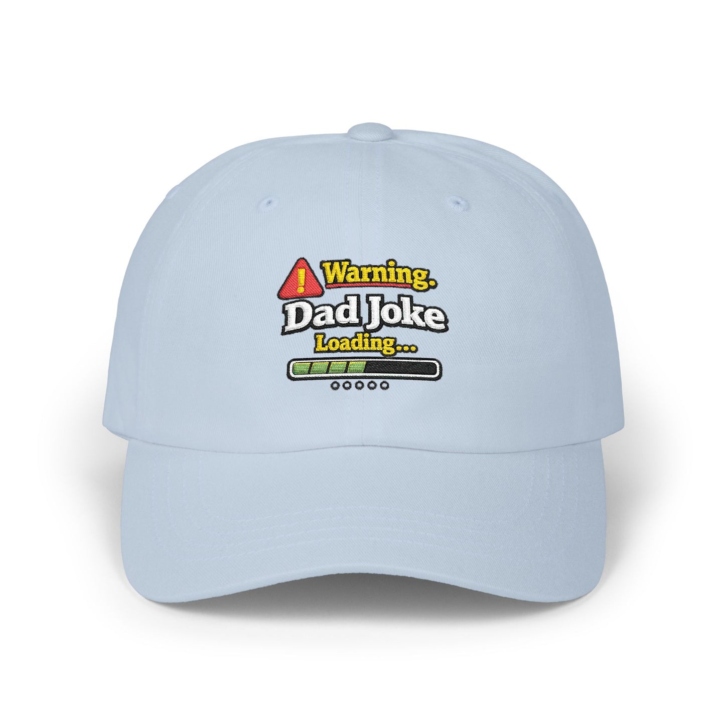 Warning Dad Joke Loading cap | Classic Baseball Hat
