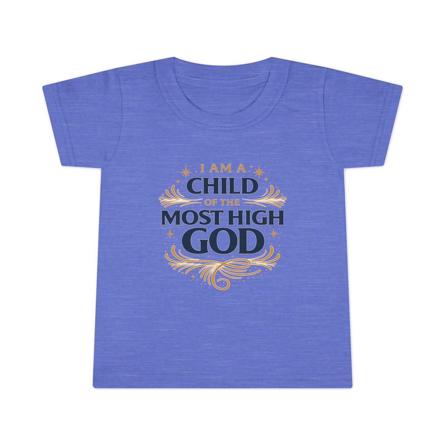 Child of the Most High God Toddler T-shirt | Christian Faith Scripture Tee
