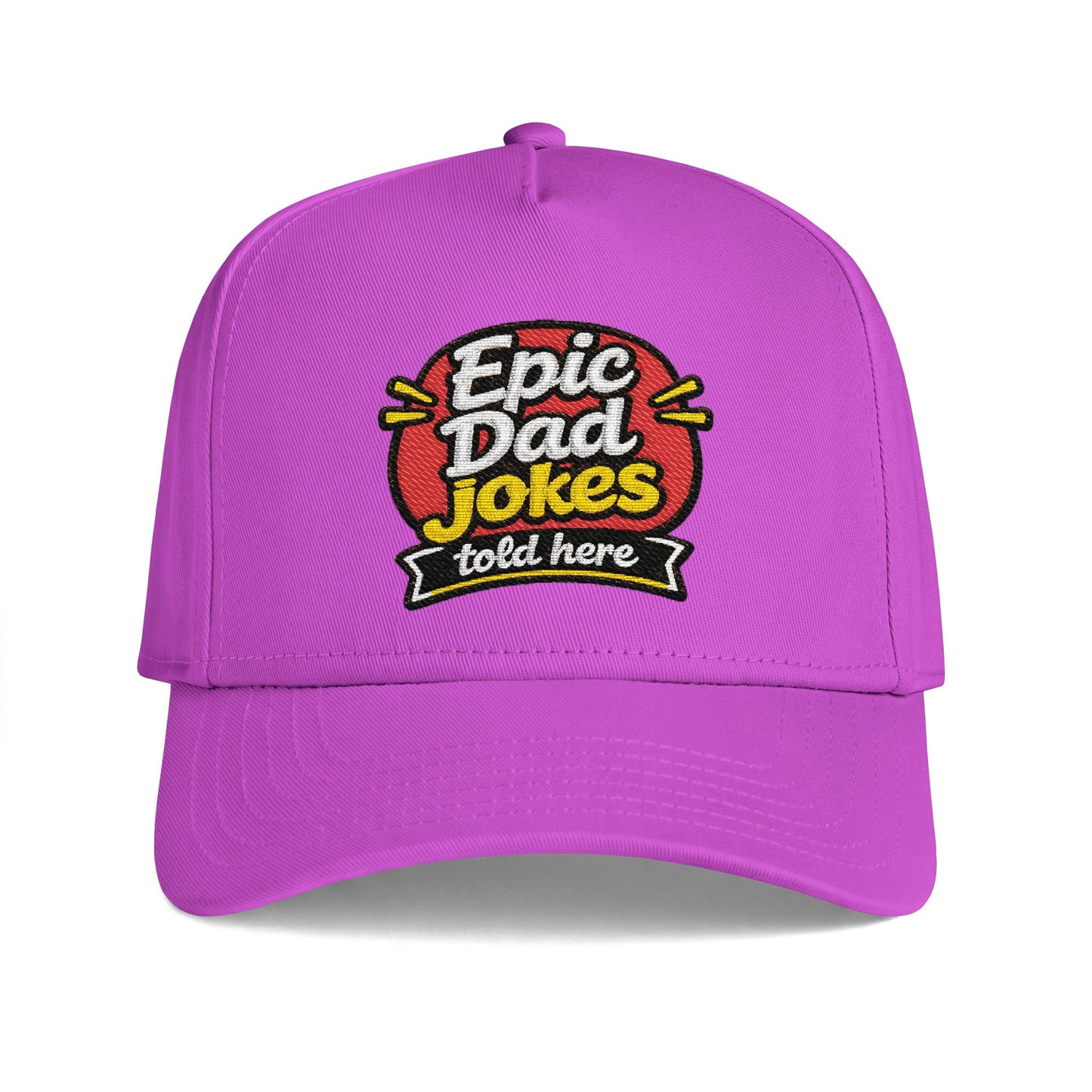 Epic Dad Jokes told here Cap | Embroidered Baseball Hat