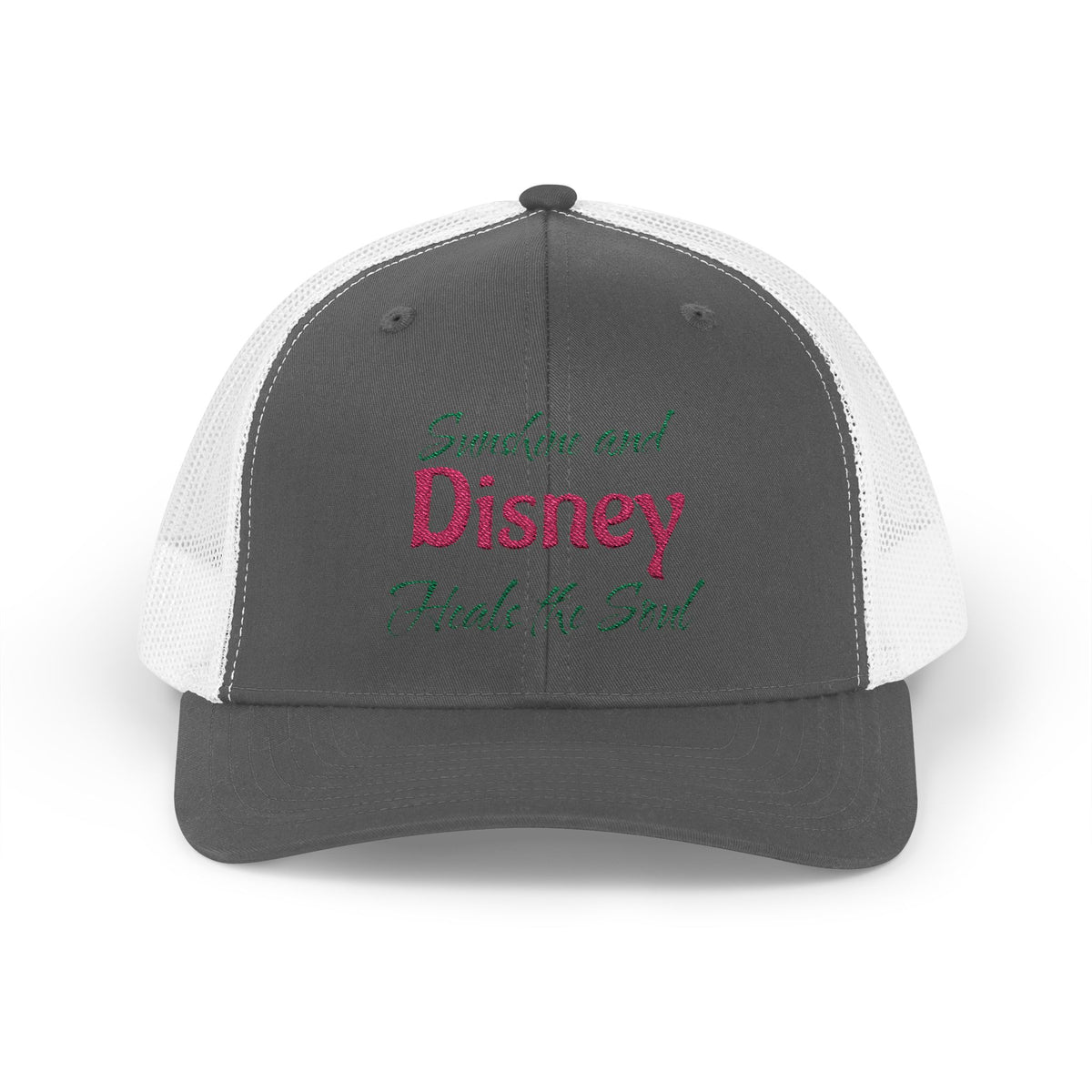 Sparkle sunshineText Snapback Cap | Glitter Script Trucker Hat Sunshine heals the soul