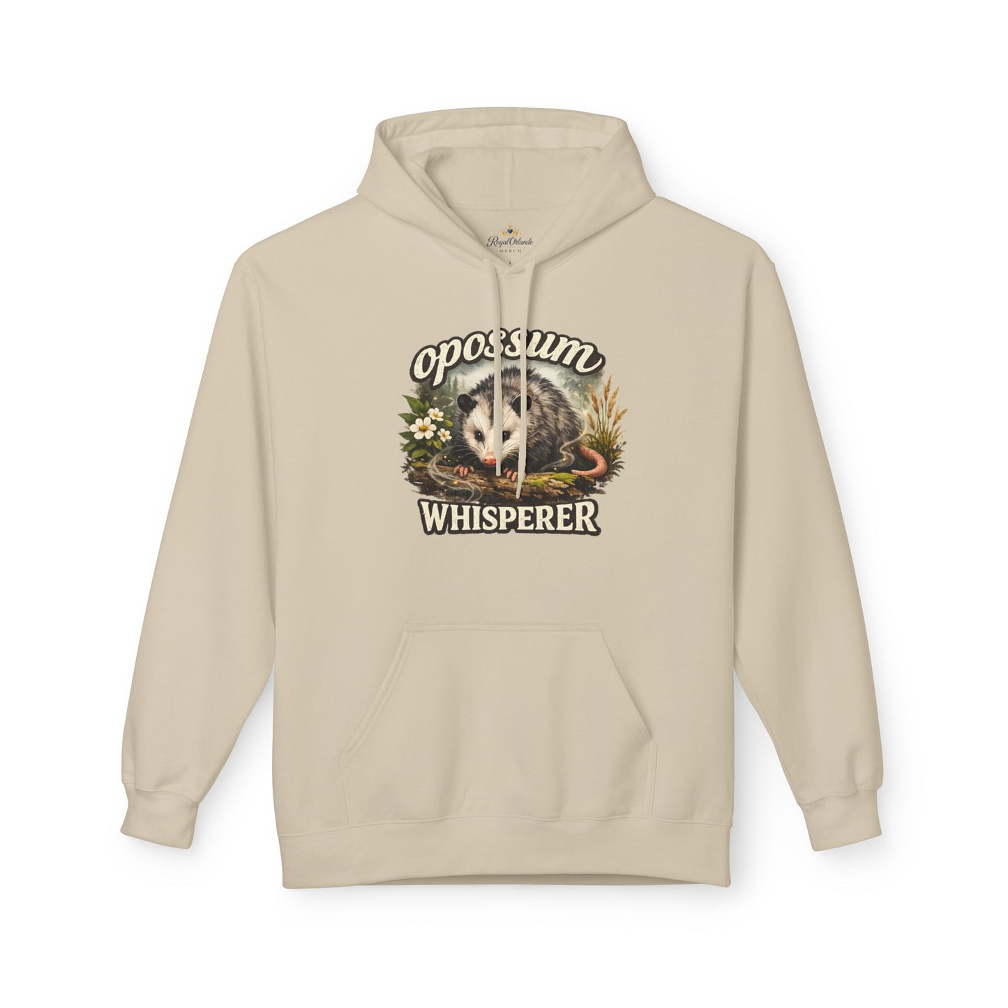Opossum Whisperer Hoodie | Vintage Wildlife Illustration
